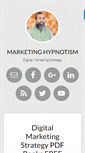 Mobile Screenshot of marketinghypnotism.com